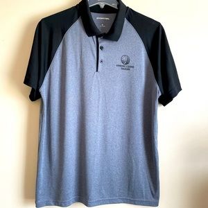 New Black & Gray Golf Polo XL